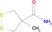 4-Methyl-1,2-dithiolane-4-carboxamide