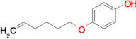 6-(4'-Hydroxyphenoxy)-1-hexene