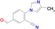 5-Formyl-2-(4-methyl-1H-imidazol-1-yl)-Benzonitrile