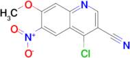 4-Chloro-7-methoxy-6-nitroquinoline-3-carbonitrile