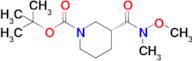 (R)-tert-Butyl 3-(N-methoxy-N-methylcarbamoyl)piperidine-1-carboxylate