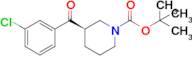 tert-Butyl (R)-3-(3-chlorobenzoyl)piperidine-1-carboxylate