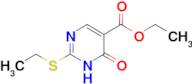 Ethyl 2-(ethylthio)-6-oxo-1,6-dihydropyrimidine-5-carboxylate