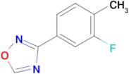 3-(3-Fluoro-4-methylphenyl)-1,2,4-oxadiazole