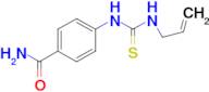 1-Allyl-3-(4-carbamoylphenyl)thiourea