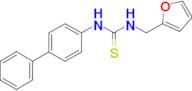 1-(Biphenyl-4-yl)-3-(furan-2-ylmethyl)thiourea