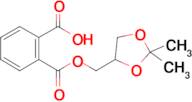 2-(((2,2-Dimethyl-1,3-dioxolan-4-yl)methoxy)carbonyl)benzoic acid