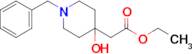 Ethyl 2-(1-benzyl-4-hydroxypiperidin-4-yl)acetate