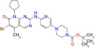 tert-Butyl 4-(6-((6-bromo-8-cyclopentyl-5-methyl-7-oxo-7,8-dihydropyrido[2,3-d]pyrimidin-2-yl)amin…