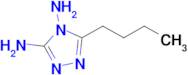 5-Butyl-4H-1,2,4-triazole-3,4-diamine