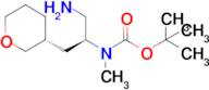 Tert-Butyl ((S)-1-amino-3-((R)-tetrahydro-2H-pyran-3-yl)propan-2-yl)(methyl)carbamate