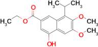 Ethyl 4-hydroxy-8-isopropyl-6,7-dimethoxy-2-naphthoate