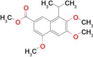 Methyl 8-isopropyl-4,6,7-trimethoxy-2-naphthoate