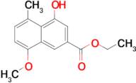 Ethyl 4-hydroxy-8-methoxy-5-methyl-2-naphthoate