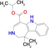 Isopropyl 1,1-dimethyl-1,2,3,6-tetrahydroazepino[4,5-b]indole-5-carboxylate