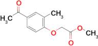 Methyl 2-(4-acetyl-2-methylphenoxy)acetate