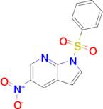 5-Nitro-1-(phenylsulfonyl)-1H-pyrrolo[2,3-b]pyridine