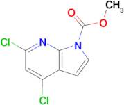 Methyl 4,6-dichloro-1H-pyrrolo[2,3-b]pyridine-1-carboxylate