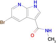 5-Bromo-N-methyl-1H-pyrrolo[2,3-b]pyridine-3-carboxamide