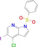 4-Chloro-5-iodo-1-(phenylsulfonyl)-1H-pyrrolo[2,3-b]pyridine