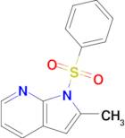 2-Methyl-1-(phenylsulfonyl)-1H-pyrrolo[2,3-b]pyridine