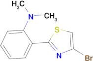 2-(4-Bromothiazol-2-yl)-N,N-dimethylaniline