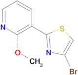 4-Bromo-2-(2-methoxypyridin-3-yl)thiazole