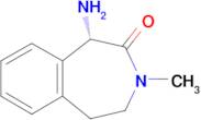 (S)-1-amino-3-methyl-4,5-dihydro-1H-benzo[d]azepin-2(3H)-one