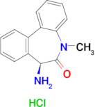 (S)-7-Amino-5-methyl-5H-dibenzo[b,d]azepin-6(7H)-one hydrochloride