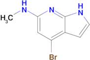 4-Bromo-N-methyl-1H-pyrrolo[2,3-b]pyridin-6-amine