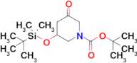 tert-Butyl 3-((tert-butyldimethylsilyl)oxy)-5-oxopiperidine-1-carboxylate