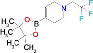 1,2,3,6-Tetrahydro-4-(4,4,5,5-tetramethyl-1,3,2-dioxaborolan-2-yl)-1-(2,2,2-trifluoroethyl)-pyridi…