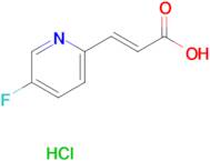 (E)-3-(5-Fluoropyridin-2-yl)-2-propenoic acid hydrochloride