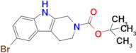 tert-butyl 6-bromo-3,4-dihydro-1H-pyrido[3,4-b]indole-2(9H)-carboxylate