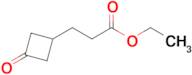 Ethyl 3-(3-oxocyclobutyl)propanoate