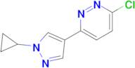3-Chloro-6-(1-cyclopropyl-1H-pyrazol-4-yl)pyridazine