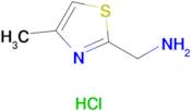 (4-Methylthiazol-2-yl)methanamine hydrochloride