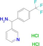 Pyridin-3-yl(4-(trifluoromethyl)phenyl)methanamine dihydrochloride