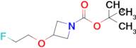 tert-Butyl 3-(2-fluoroethoxy)azetidine-1-carboxylate