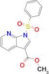 Methyl 1-(phenylsulfonyl)-1H-pyrrolo[2,3-b]pyridine-3-carboxylate