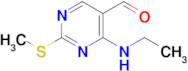 4-Ethylamino-2-methanethiopyrimidine-5-carboxaldehyde