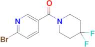 (6-Bromopyridin-3-yl)(4,4-difluoropiperidin-1-yl)methanone