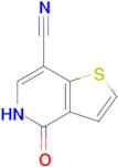 7-Cyano-5H-thieno[3,2-c]pyridin-4-one