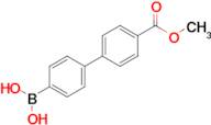 [4-(4-Methoxycarbonylphenyl)phenyl]boronic acid