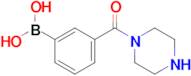 (3-(Piperazine-1-carbonyl)phenyl)boronic acid