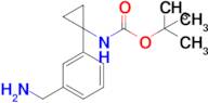 tert-Butyl (1-(3-(aminomethyl)phenyl)cyclopropyl)carbamate