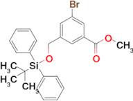 Methyl 3-bromo-5-(((tert-butyldiphenylsilyl)oxy)methyl)benzoate