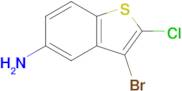 3-Bromo-2-chlorobenzo[b]thiophen-5-amine