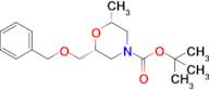 Tert-Butyl (2R,6R)-2-((benzyloxy)methyl)-6-methylmorpholine-4-carboxylate