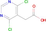 2-(4,6-dichloropyrimidin-5-yl)acetic acid